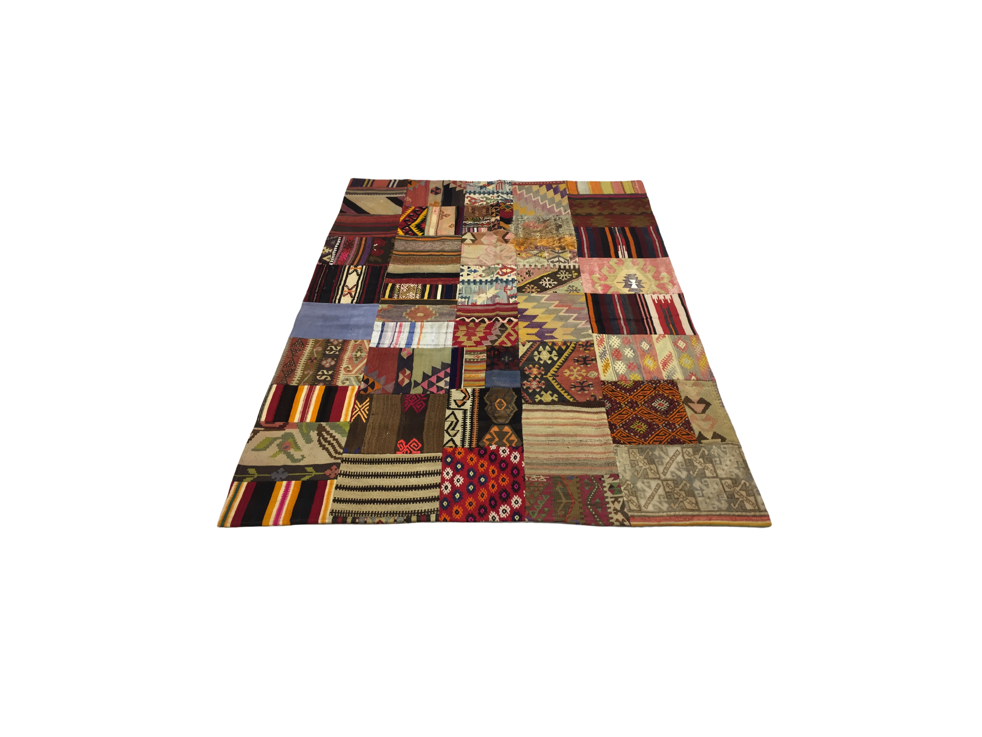Patchwork Carpet 238 X 184 cm - Alfombras de Estambul -  Patchwork - Alfombras de Estambul