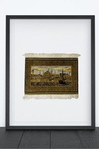 Alfombra Hereke 100% Seda Pura Hecha a Mano 66 x 48 cm