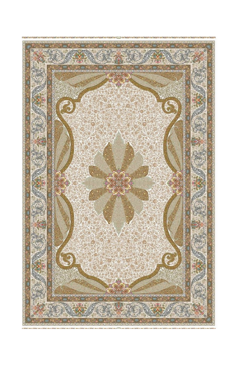 Alfombra de seda clásica 710A