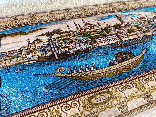 Frame Silk Carpet 903A