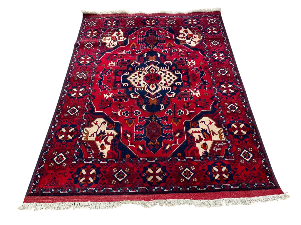 %100 Handmade Bilicik Carpet 195 X 150 cm