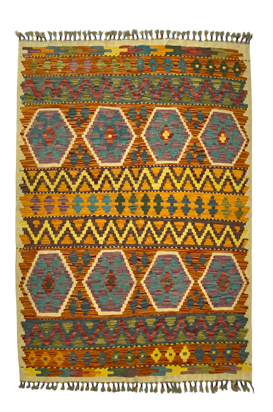 Handmade Turkish Kilim 196 x 150 cm
