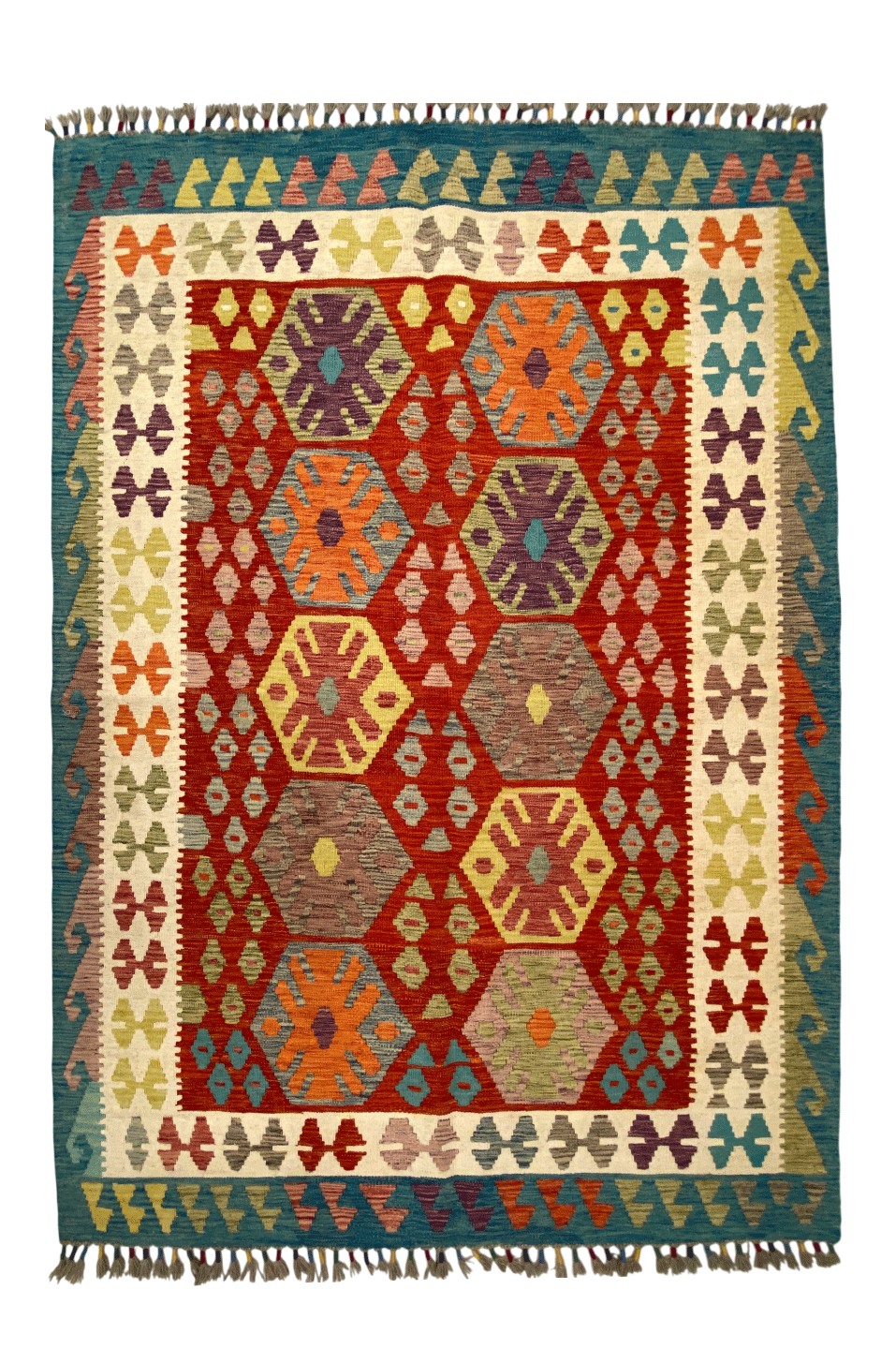 Handmade Turkish Kilim 204 X 154 cm