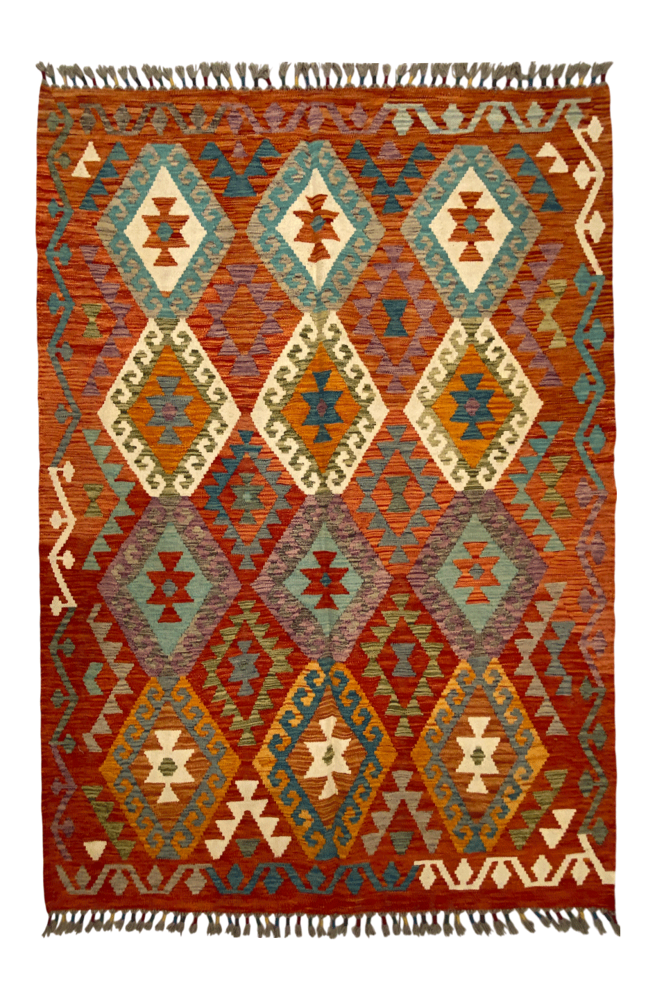 Handmade Turkish Kilim 197 X 156 cm