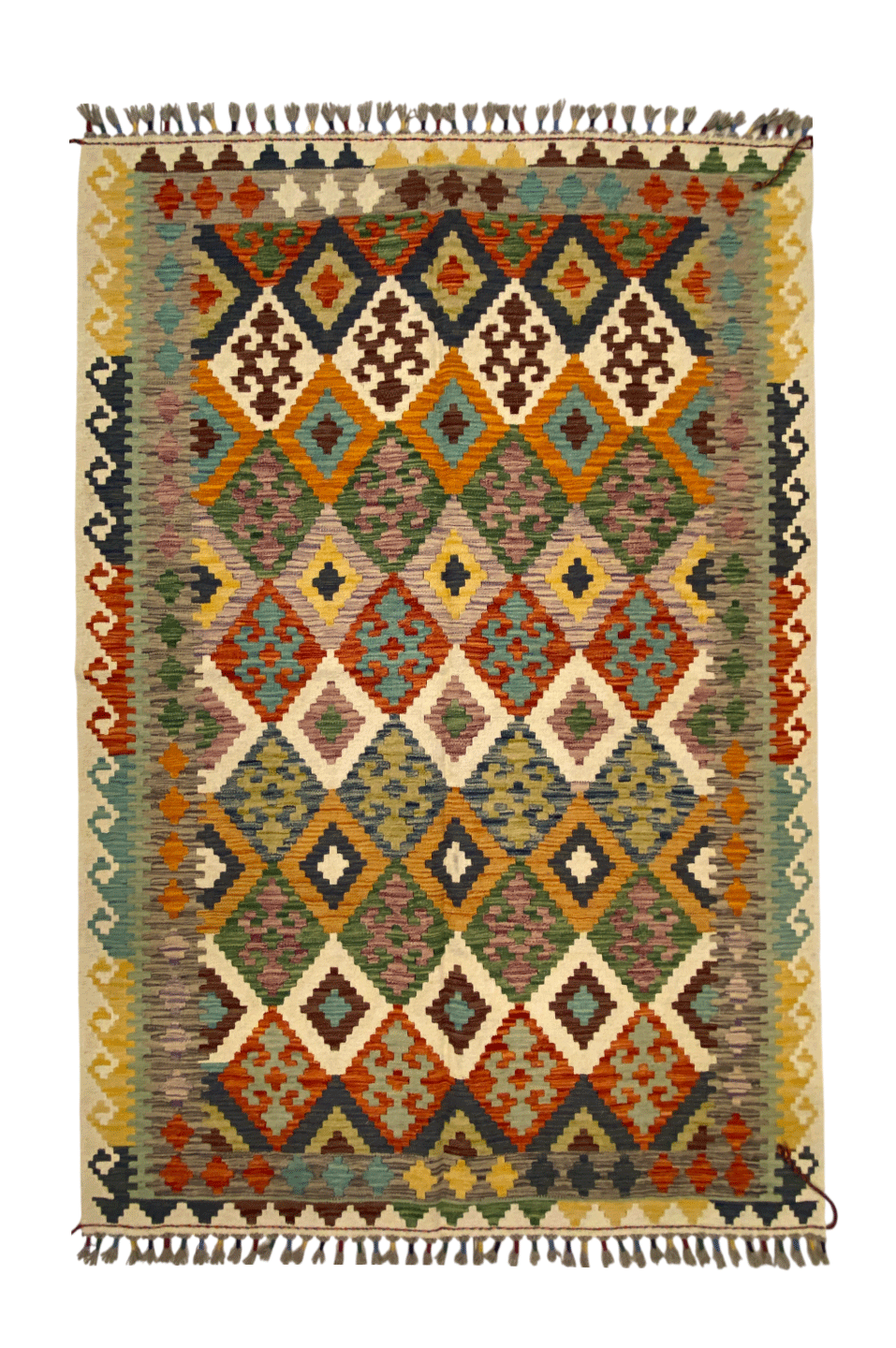 Handmade Turkish Kilim 198 X 146 cm