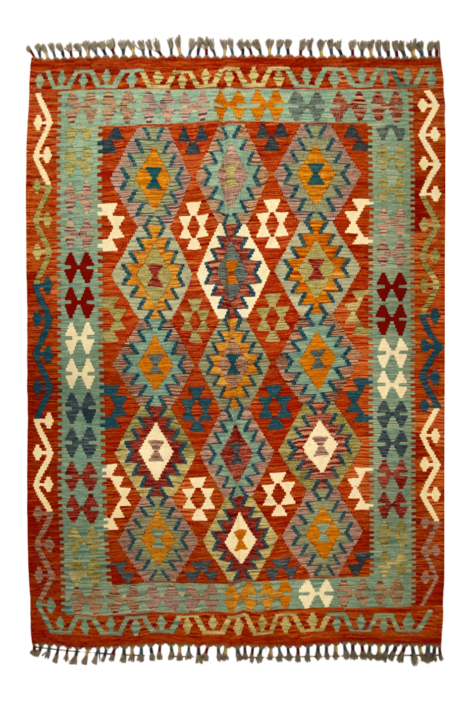 Handmade Turkish Kilim 194 X 150 cm