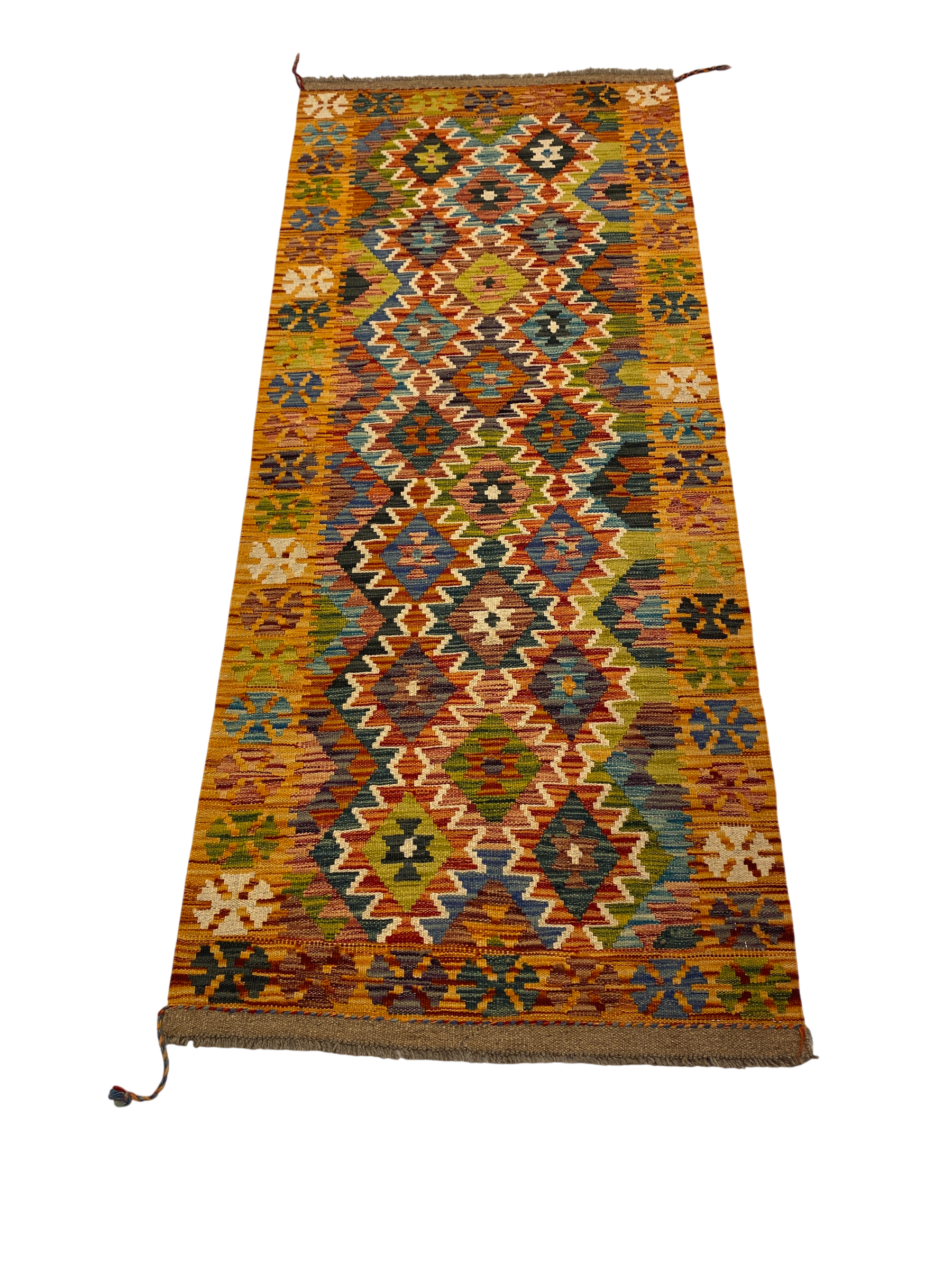 Handmade Turkish Kilim 198 x 82 cm
