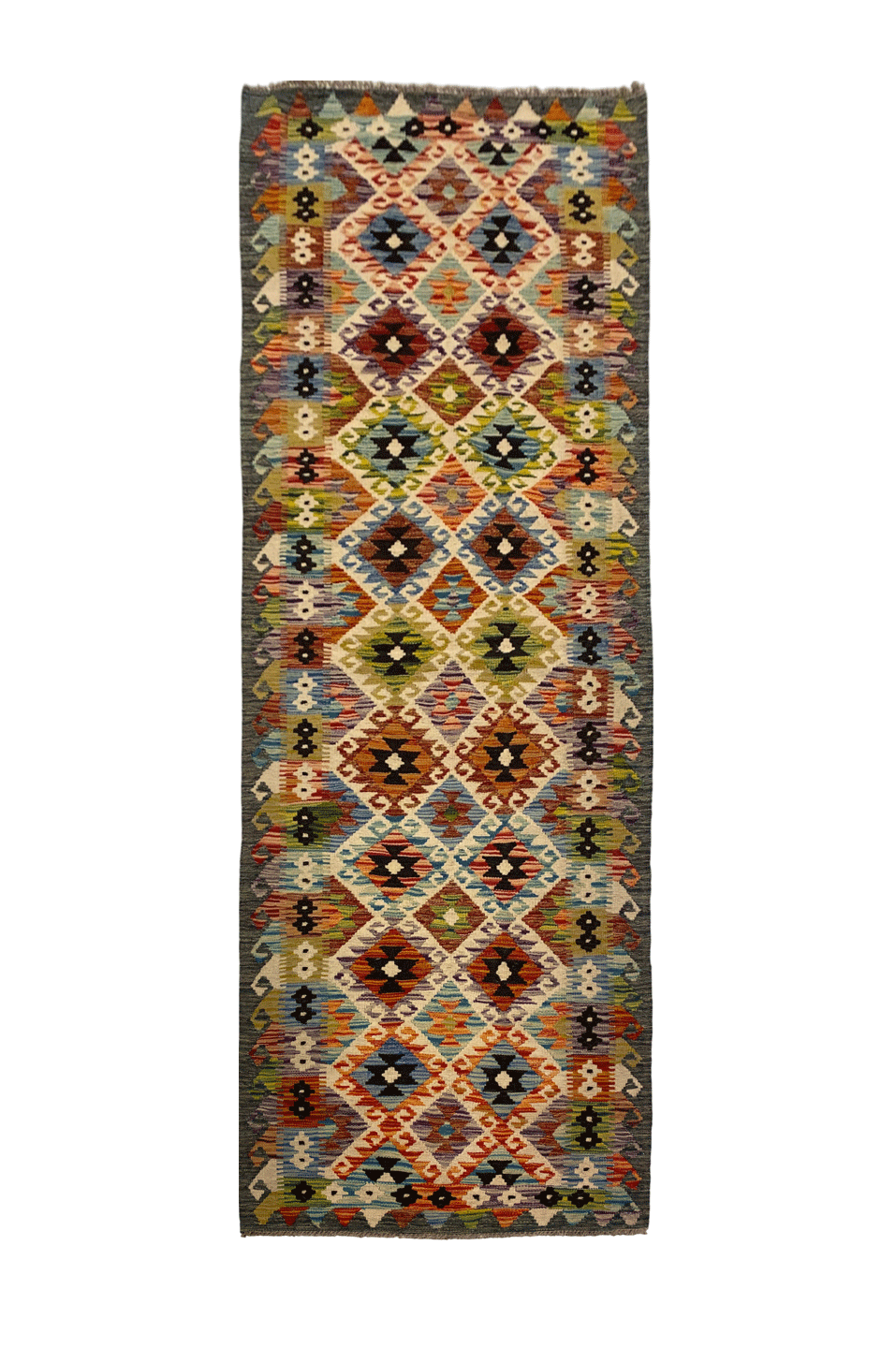 Handmade Turkish Kilim 292 x 84 cm