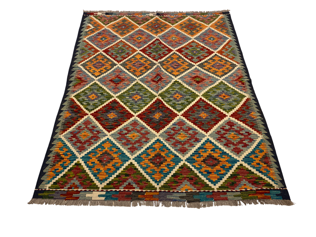 Handmade Turkish Kilim 191 x 149 cm