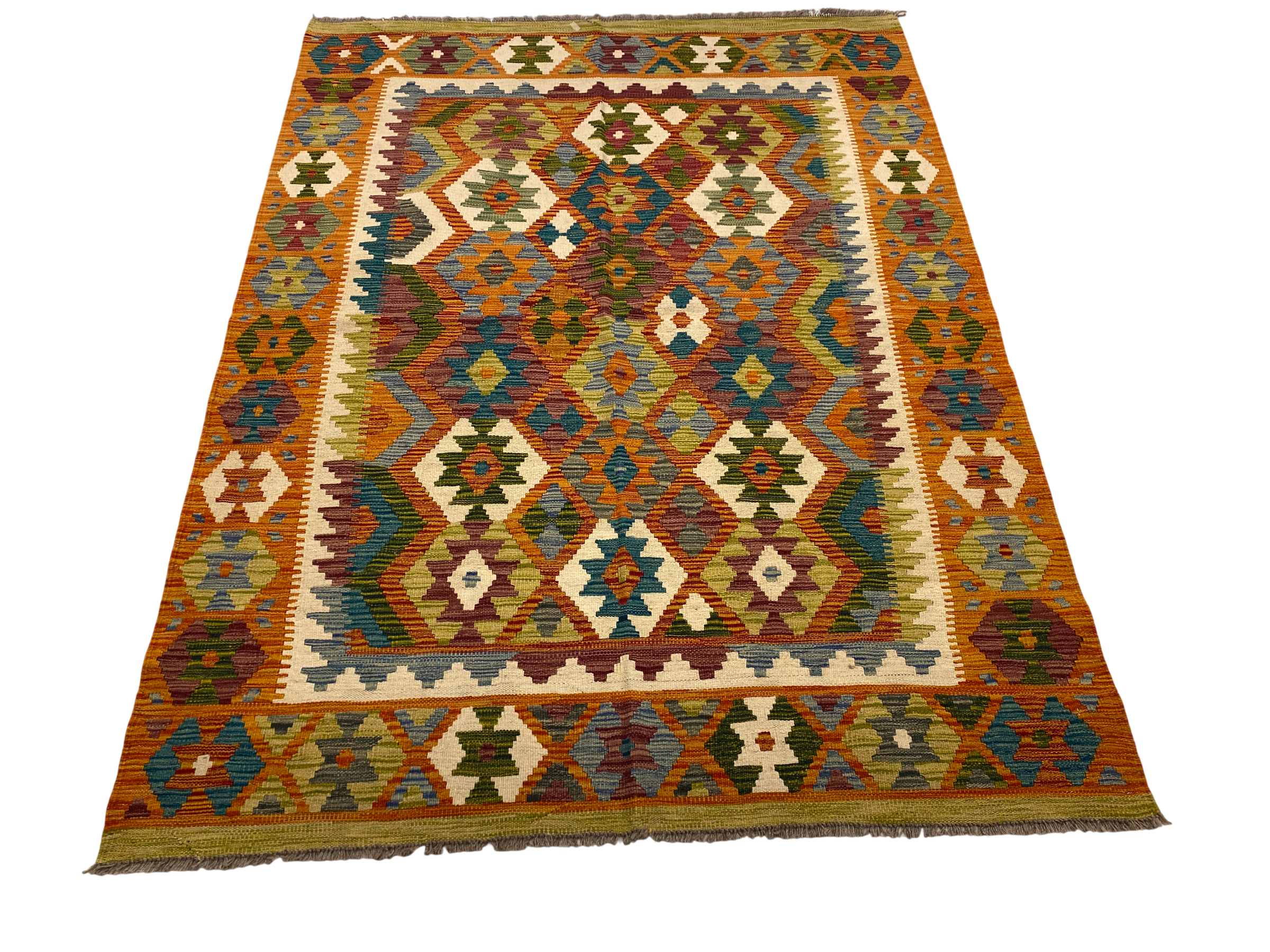 Handmade Turkish Kilim 198 x 149 cm