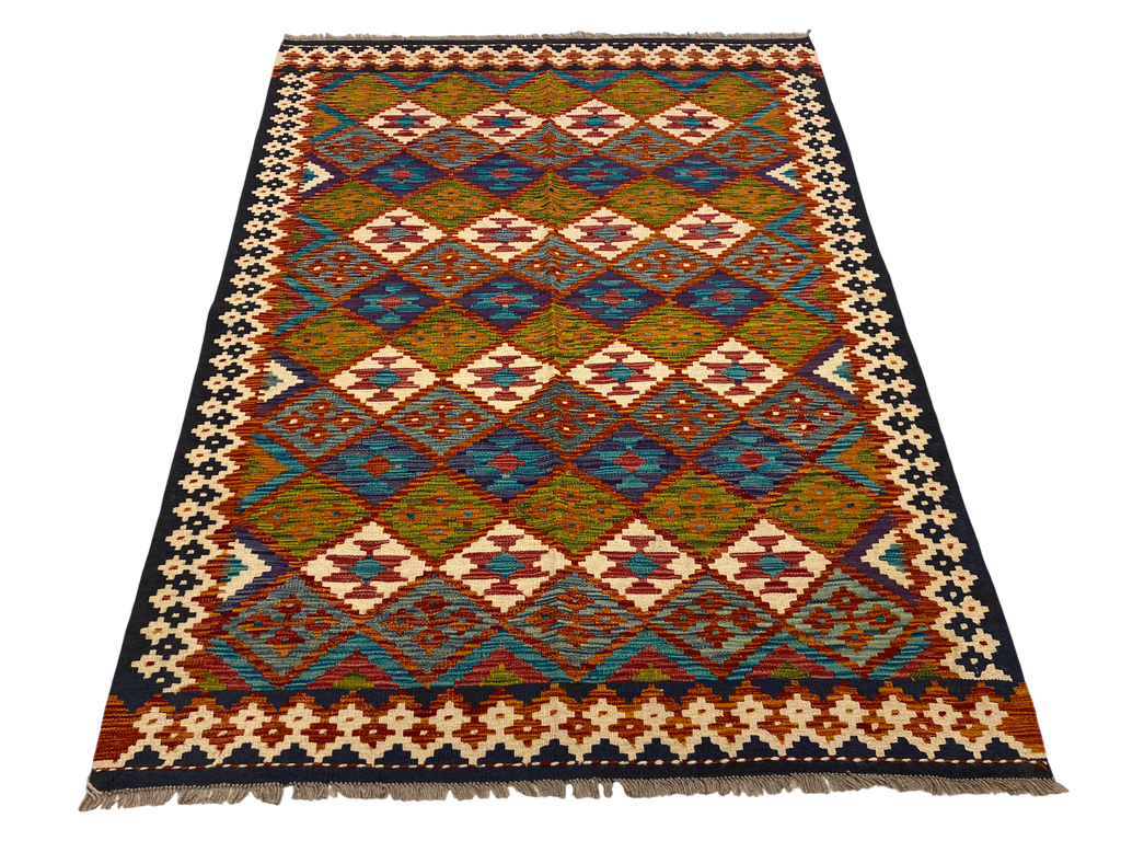 Handmade Turkish Kilim 198 x 151 cm