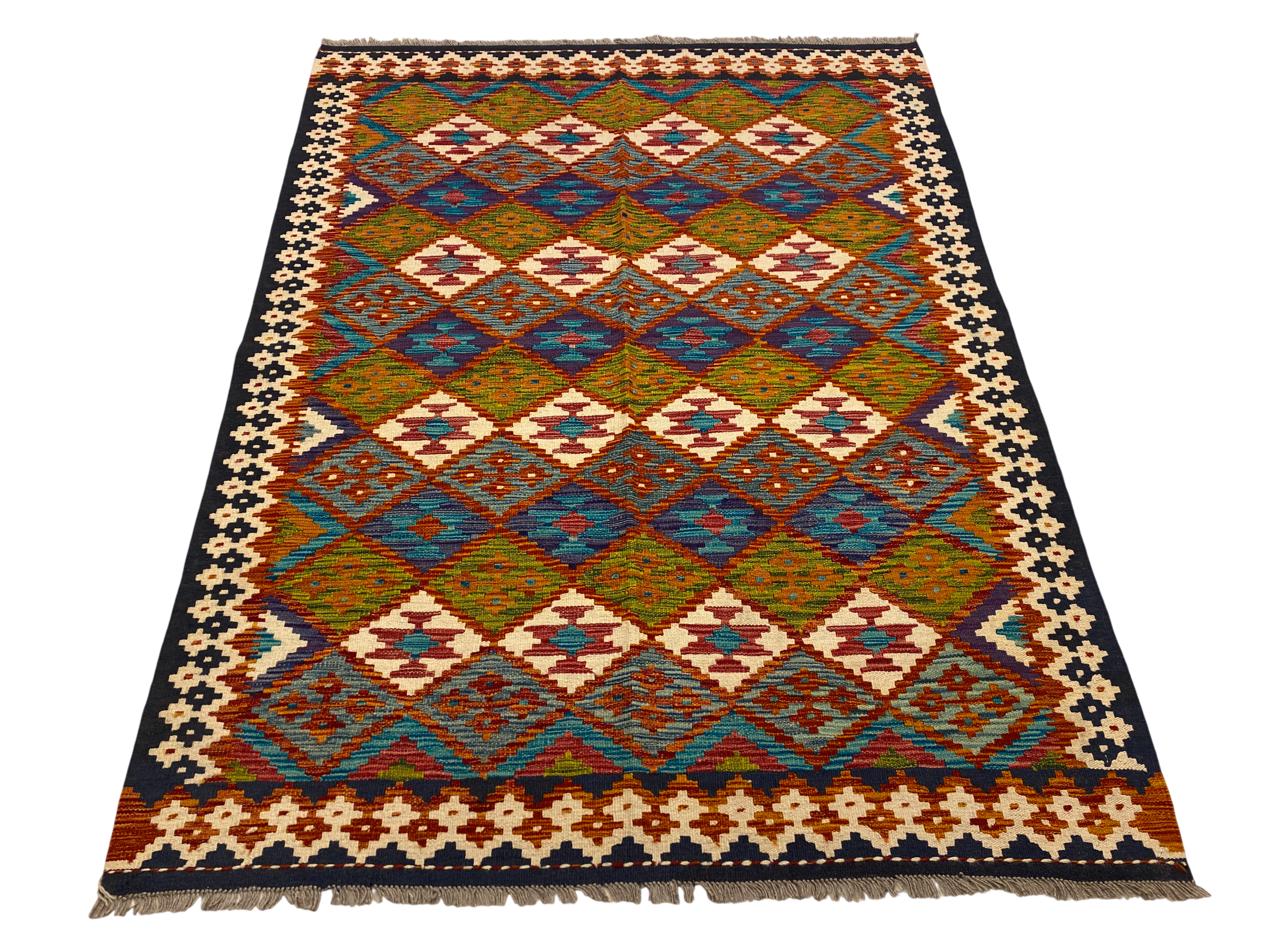 Handmade Turkish Kilim 198 x 151 cm