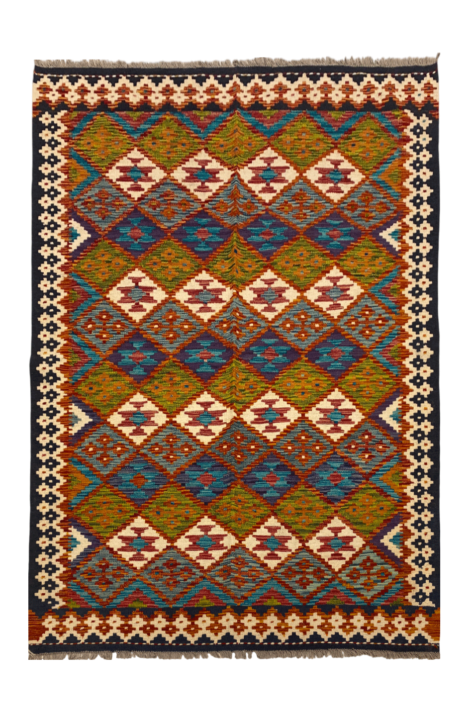 Handmade Turkish Kilim 198 x 151 cm