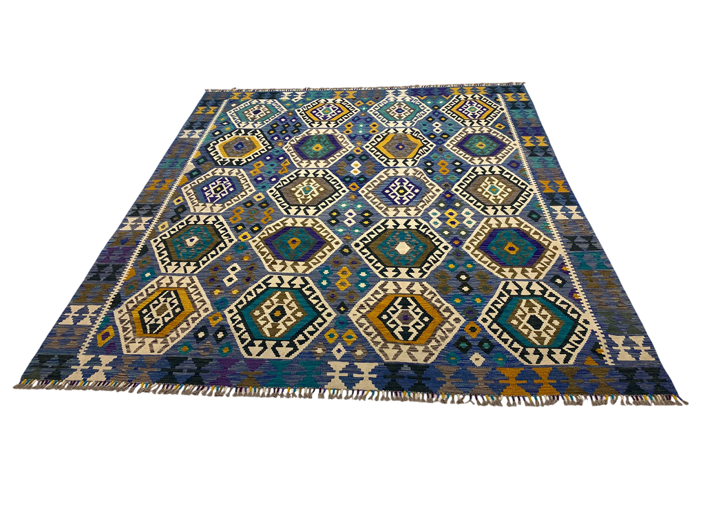 Handmade Turkish Kilim 295 x 257 cm