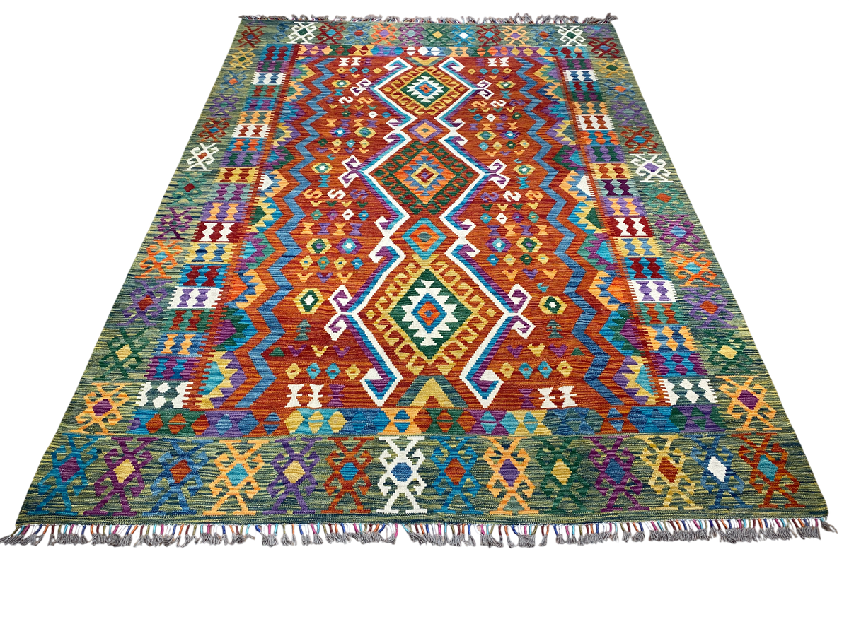 Handmade Turkish Kilim 296 x 210 cm