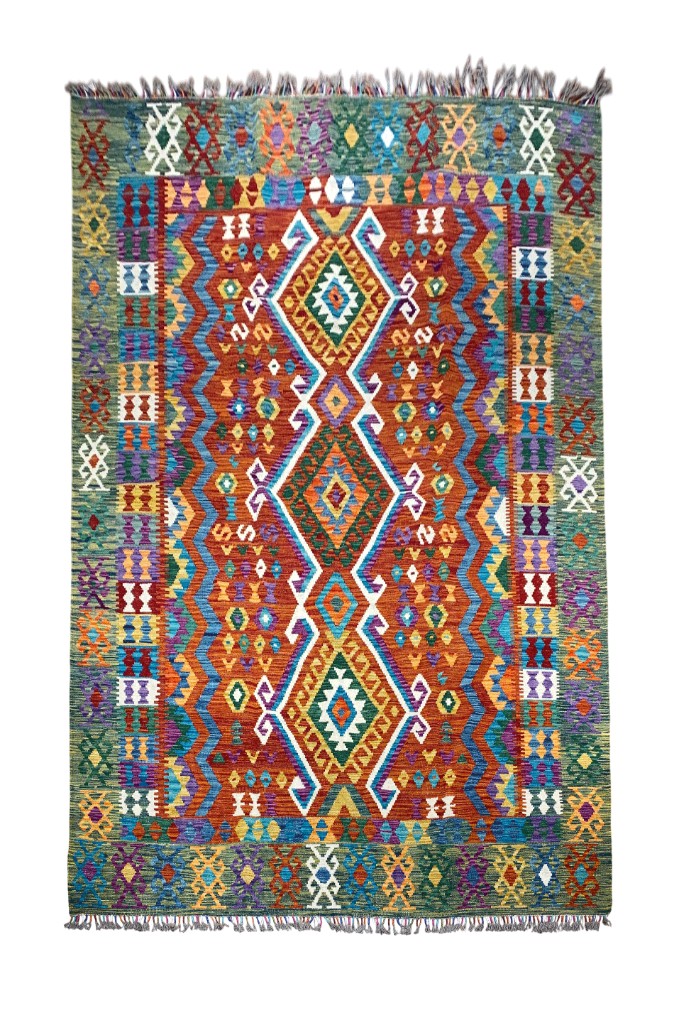 Handmade Turkish Kilim 296 x 210 cm