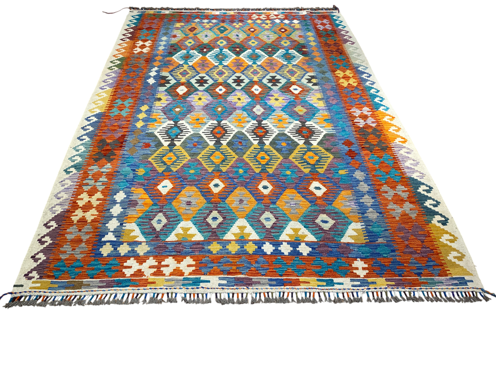 Handmade Turkish Kilim 303 x 197 cm