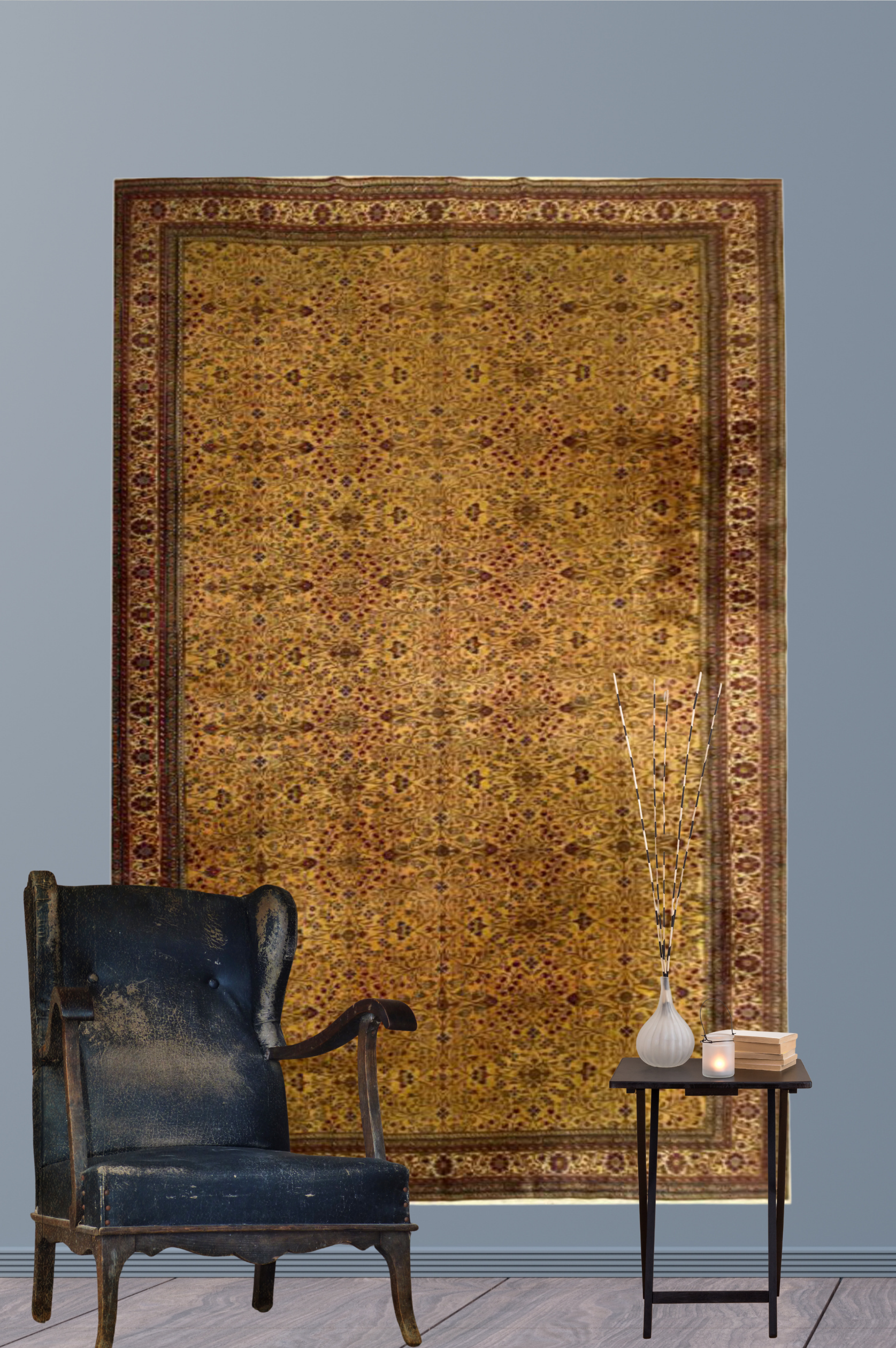 Alfombra turca Anatolian Kayseri 254 x 260 cm