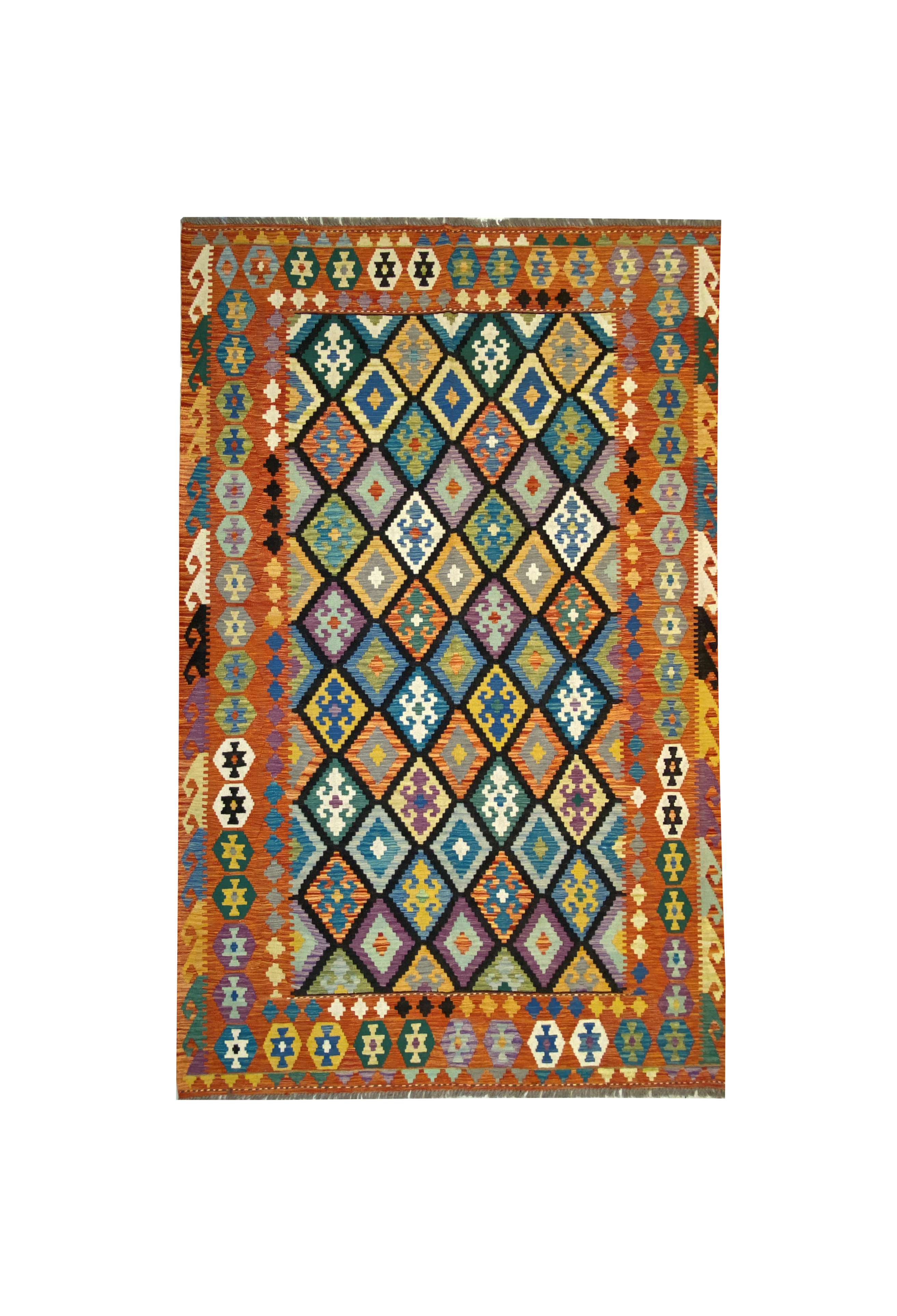Kilim Turco Hecho a Mano 124 X 175 cm