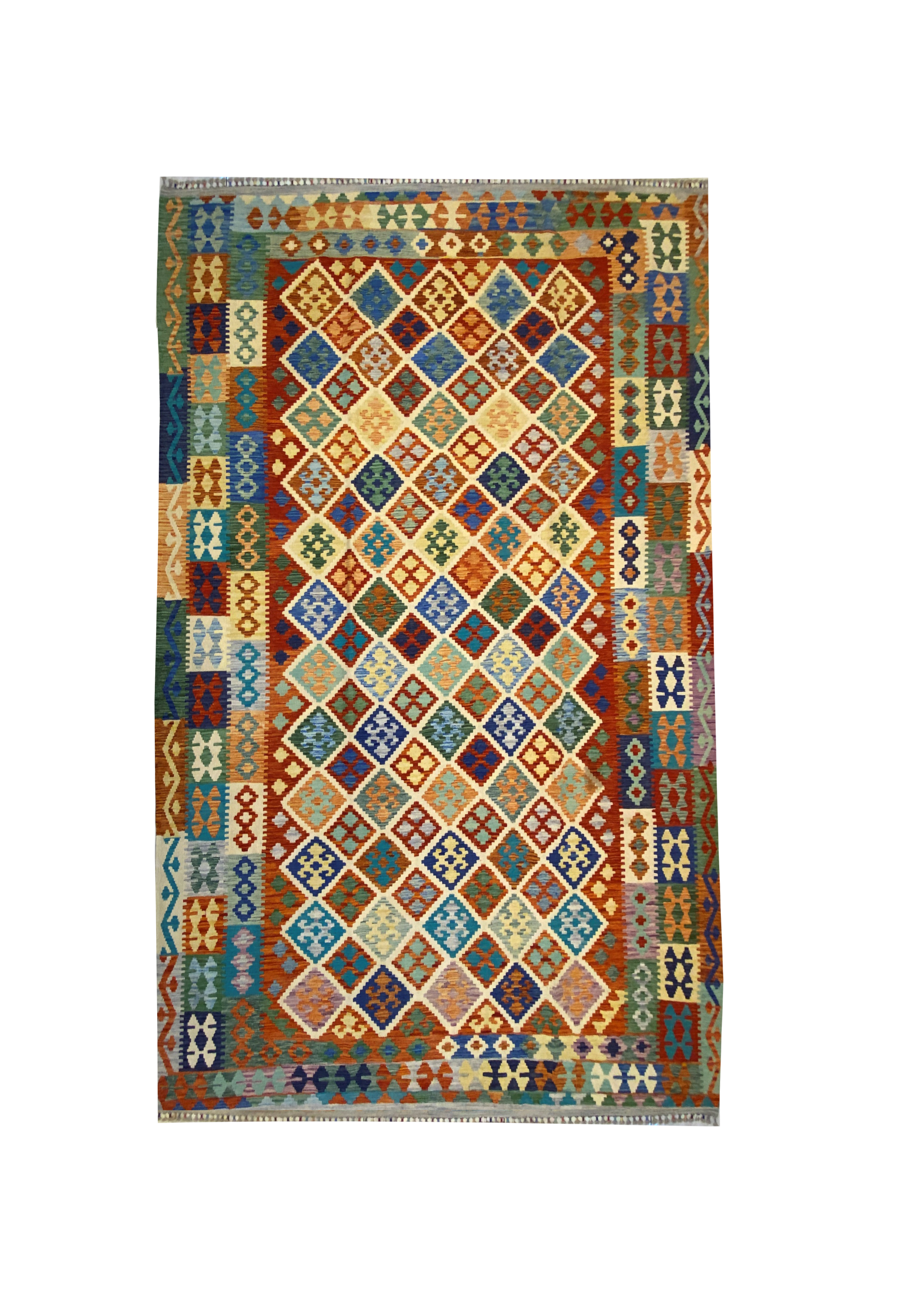 Kilim Turco Hecho a Mano 124 X 175 cm