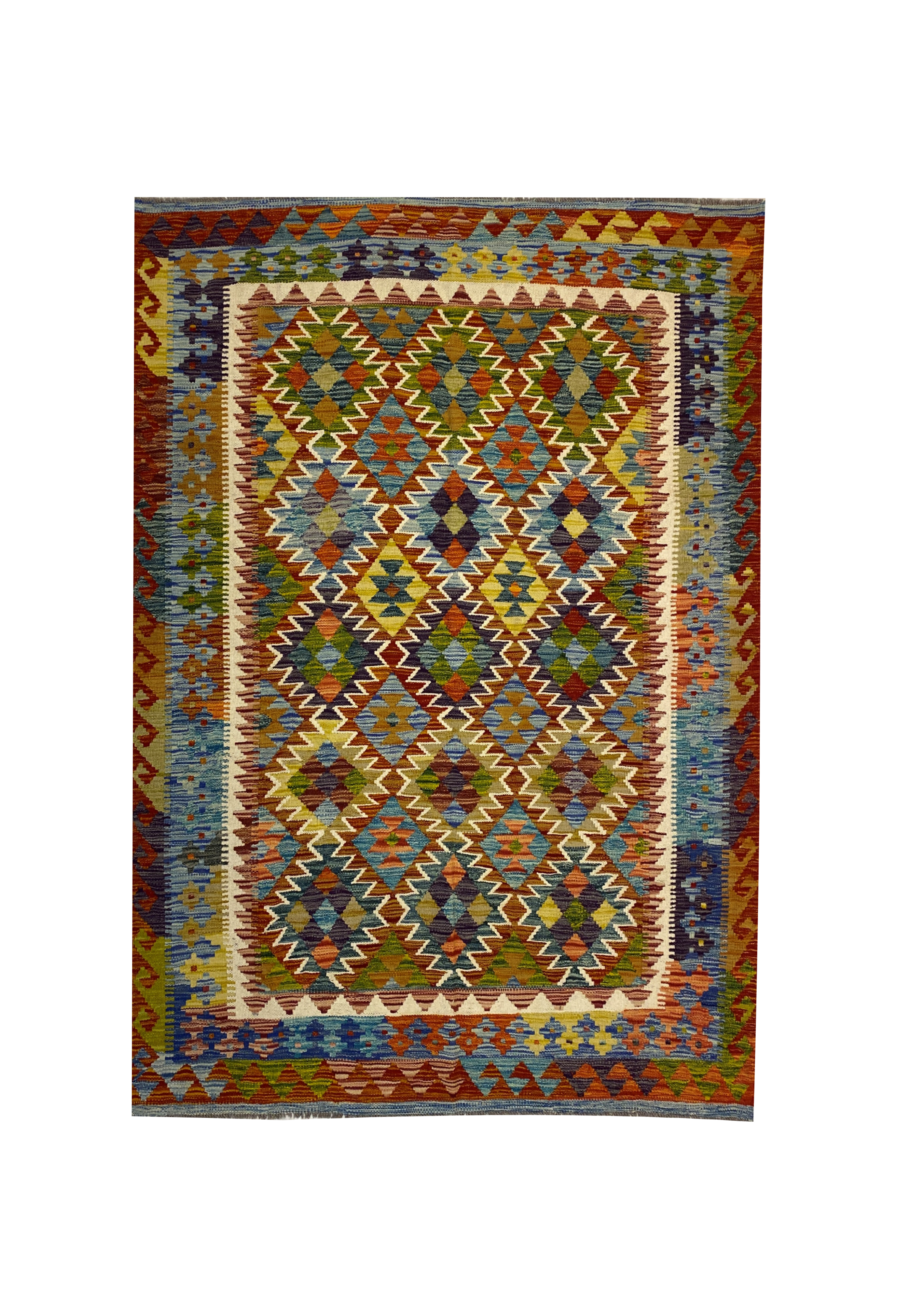 Kilim Turco Hecho a Mano 124 X 175 cm
