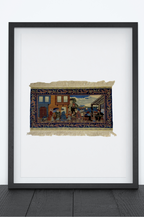 100% Handmade Pure Silk Hereke Carpet 67 x 43 cm