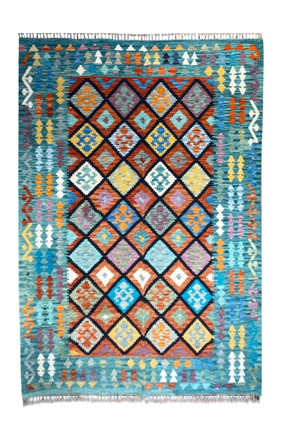 Handmade Turkish Kilim 236 X 182 cm