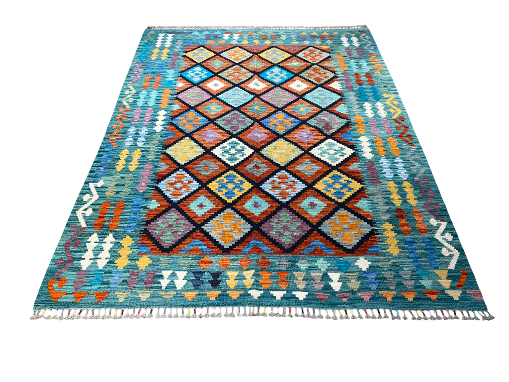 Handmade Turkish Kilim 236 X 182 cm