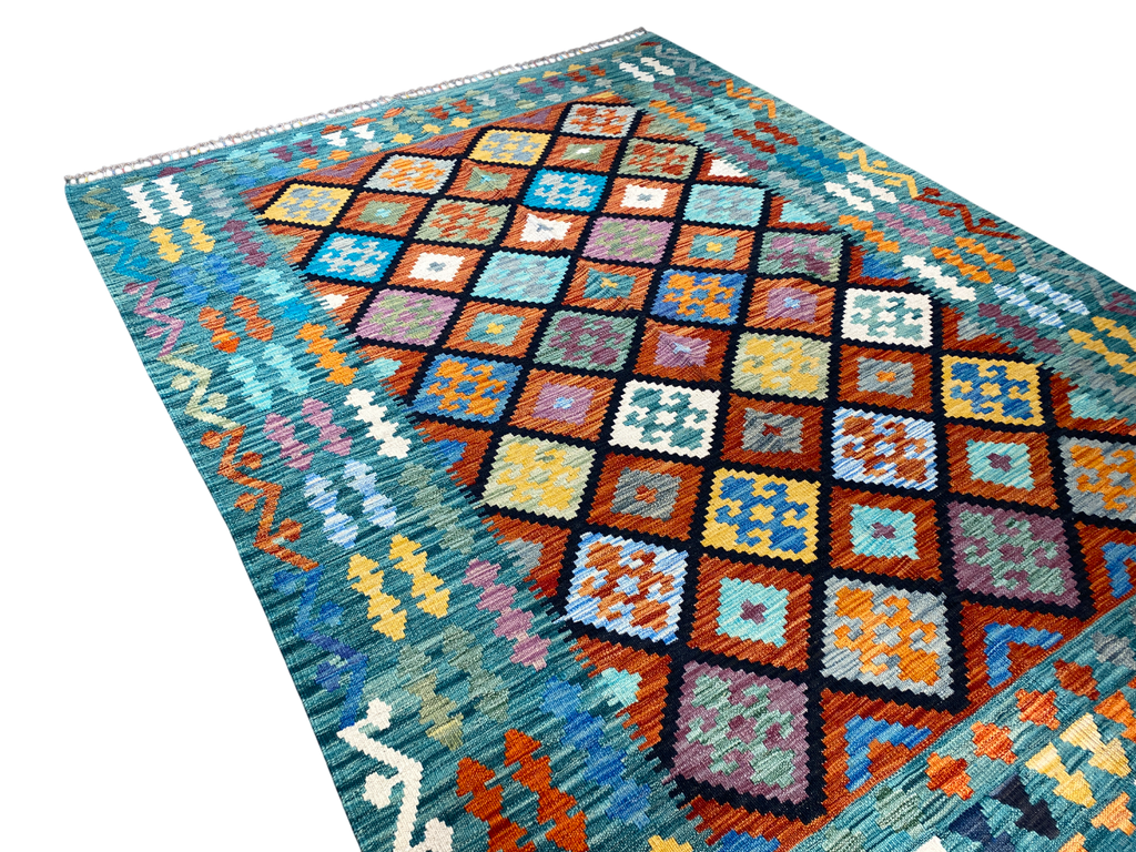 Handmade Turkish Kilim 236 X 182 cm