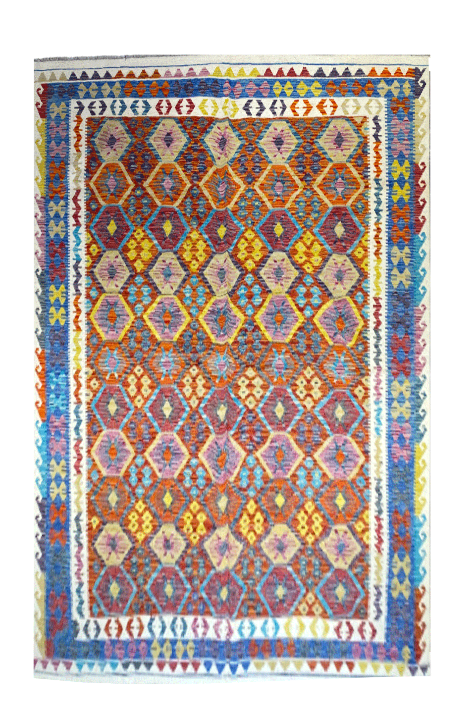 Handmade Turkish Kilim 286 X 203 cm