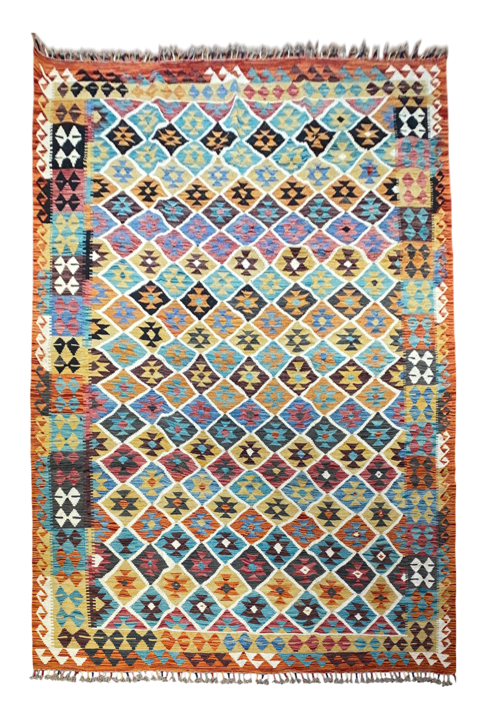 Handmade Turkish Kilim 287 X 204 cm