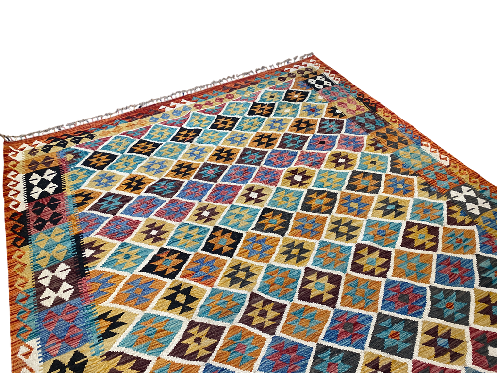 Handmade Turkish Kilim 287 X 204 cm
