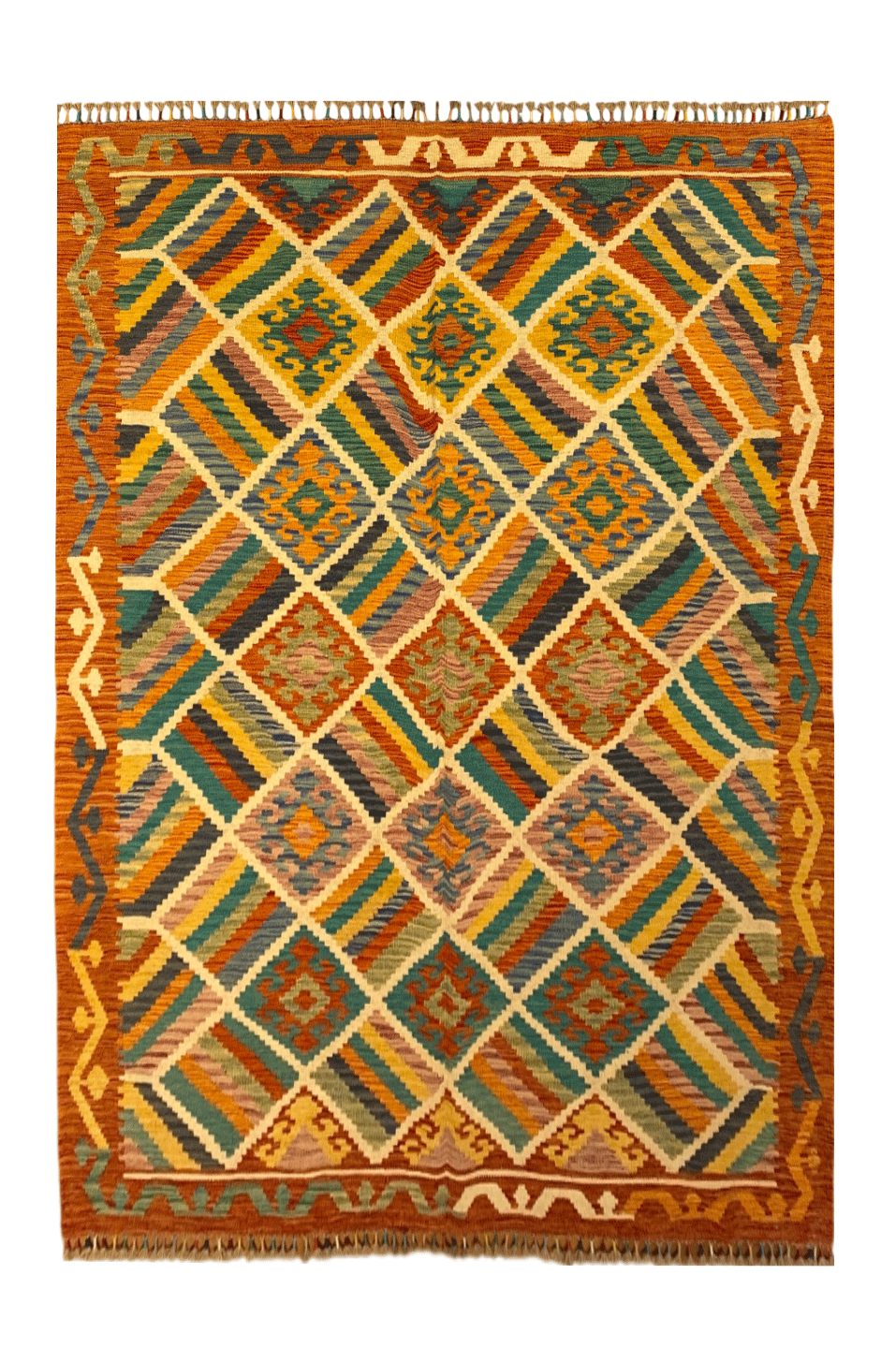 Handmade Turkish Kilim 236 X 175 cm