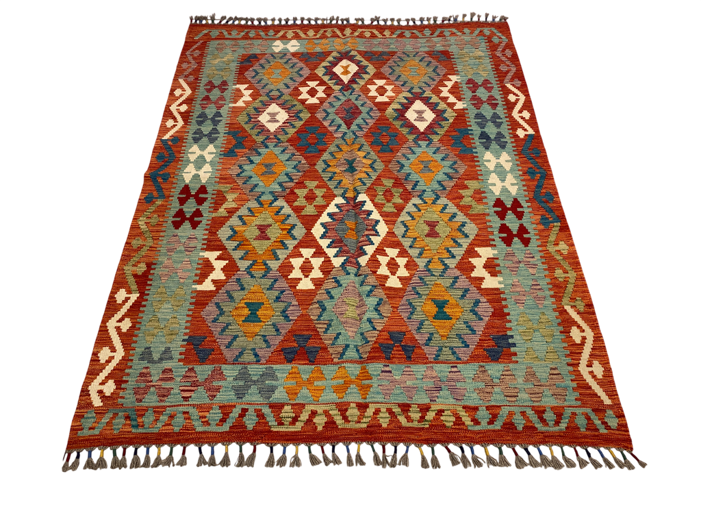 Handmade Turkish Kilim 194 X 150 cm