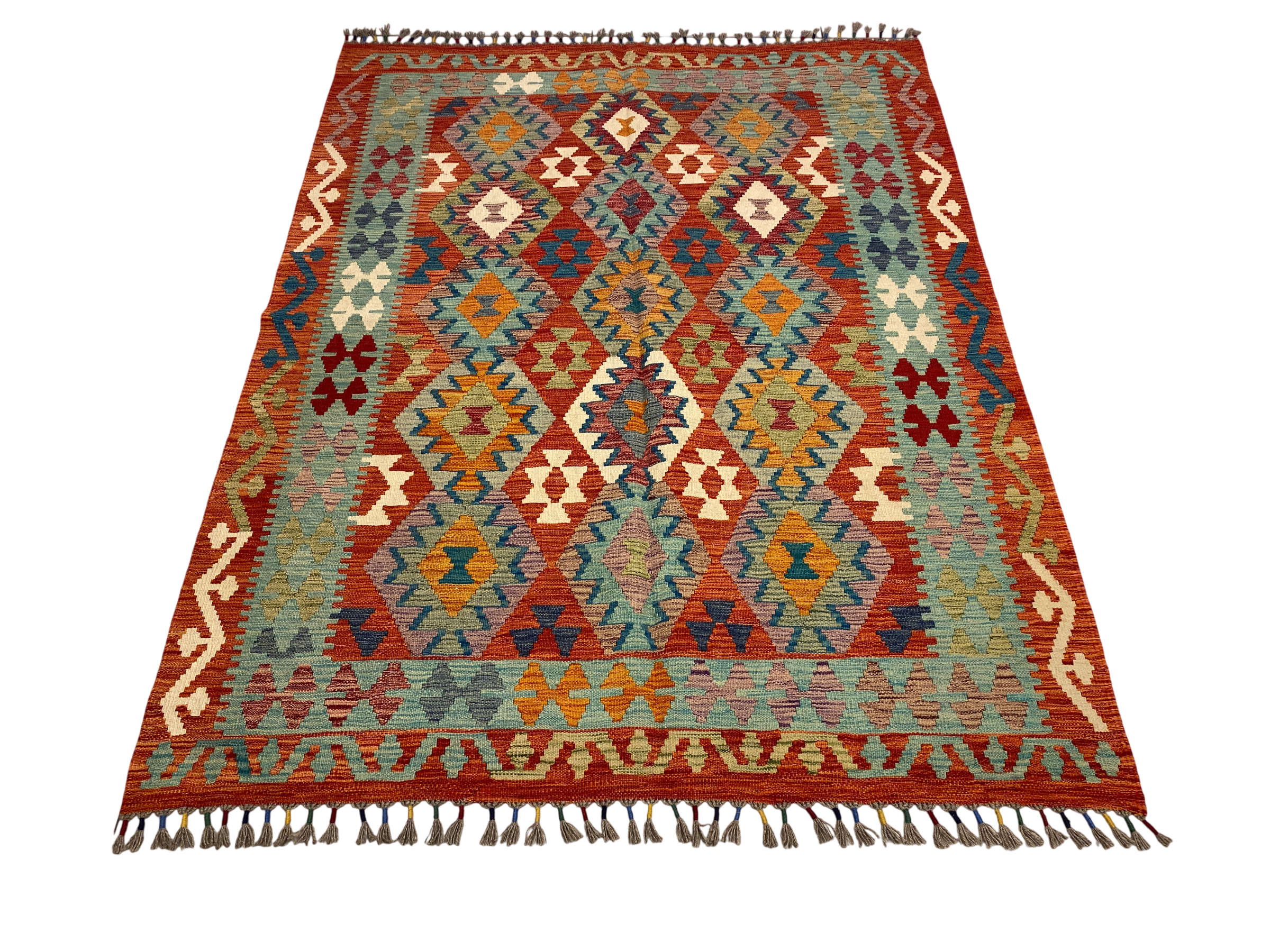 Handmade Turkish Kilim 194 X 150 cm