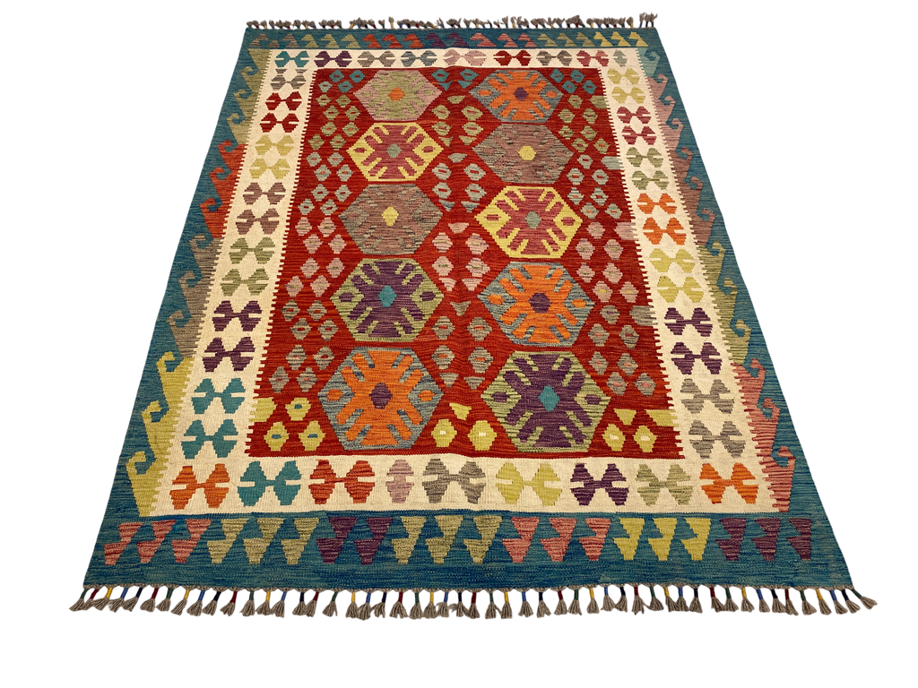 Handmade Turkish Kilim 204 X 154 cm