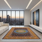 Alfombra de seda clásica 754A