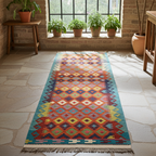 Handmade Turkish Kilim 196 x 80 cm