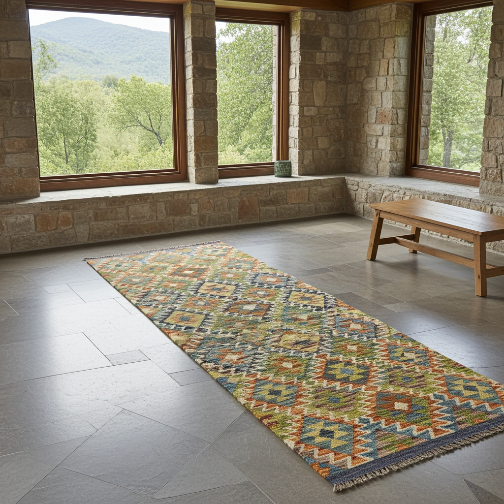 Handmade Turkish Kilim 197 X 72 cm