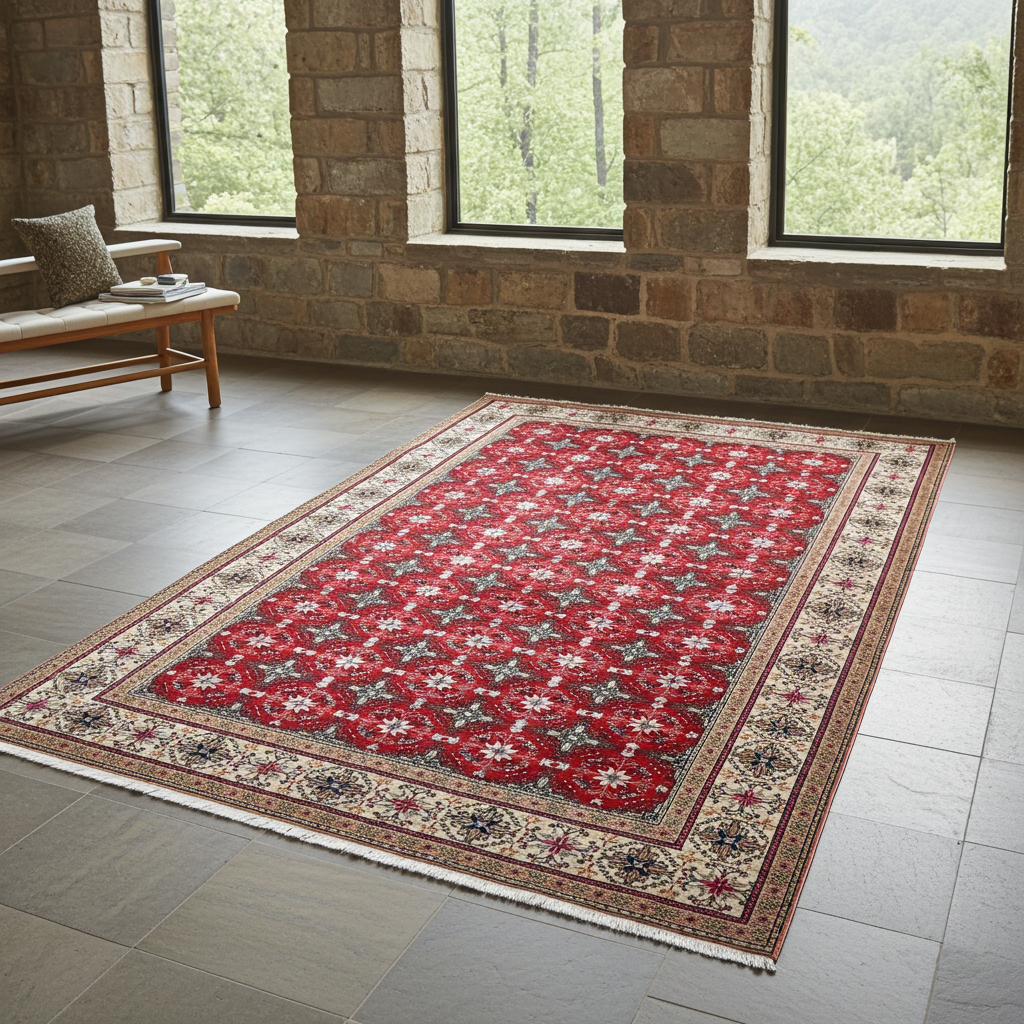 Anatolian Kayseri Turkish Carpet 292 X 198 cm