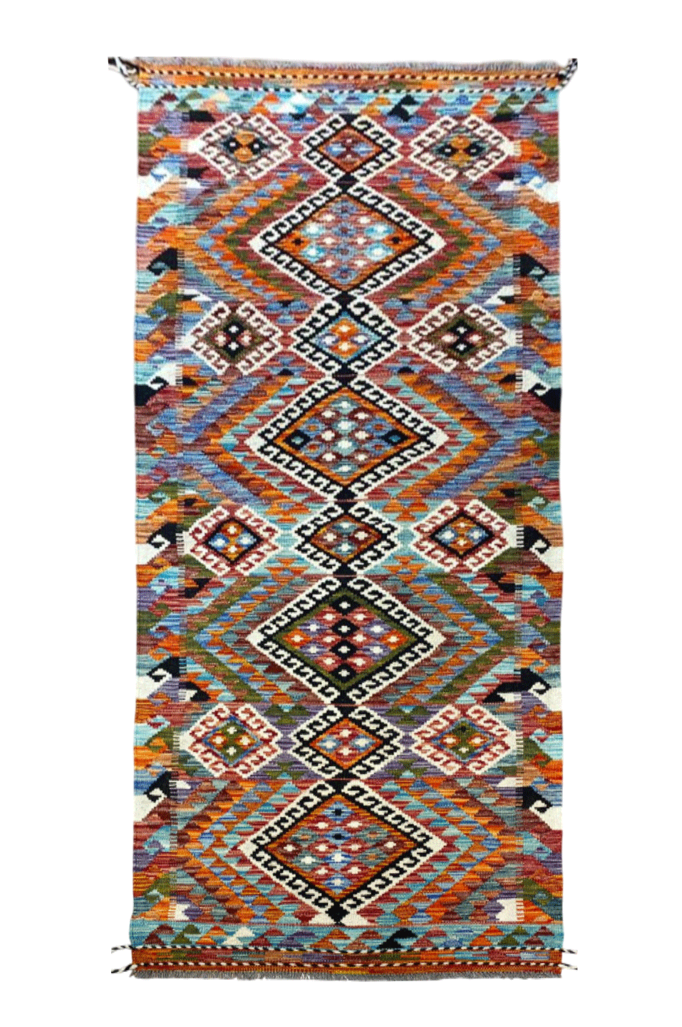 Handmade Turkish Kilim 249 X 79 cm