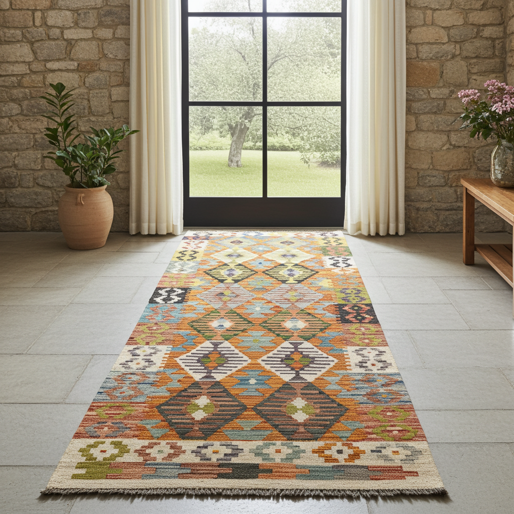 Handmade Turkish Kilim 204 x 76 cm