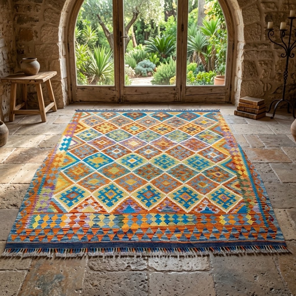 Handmade Turkish Kilim 298 x 199 cm
