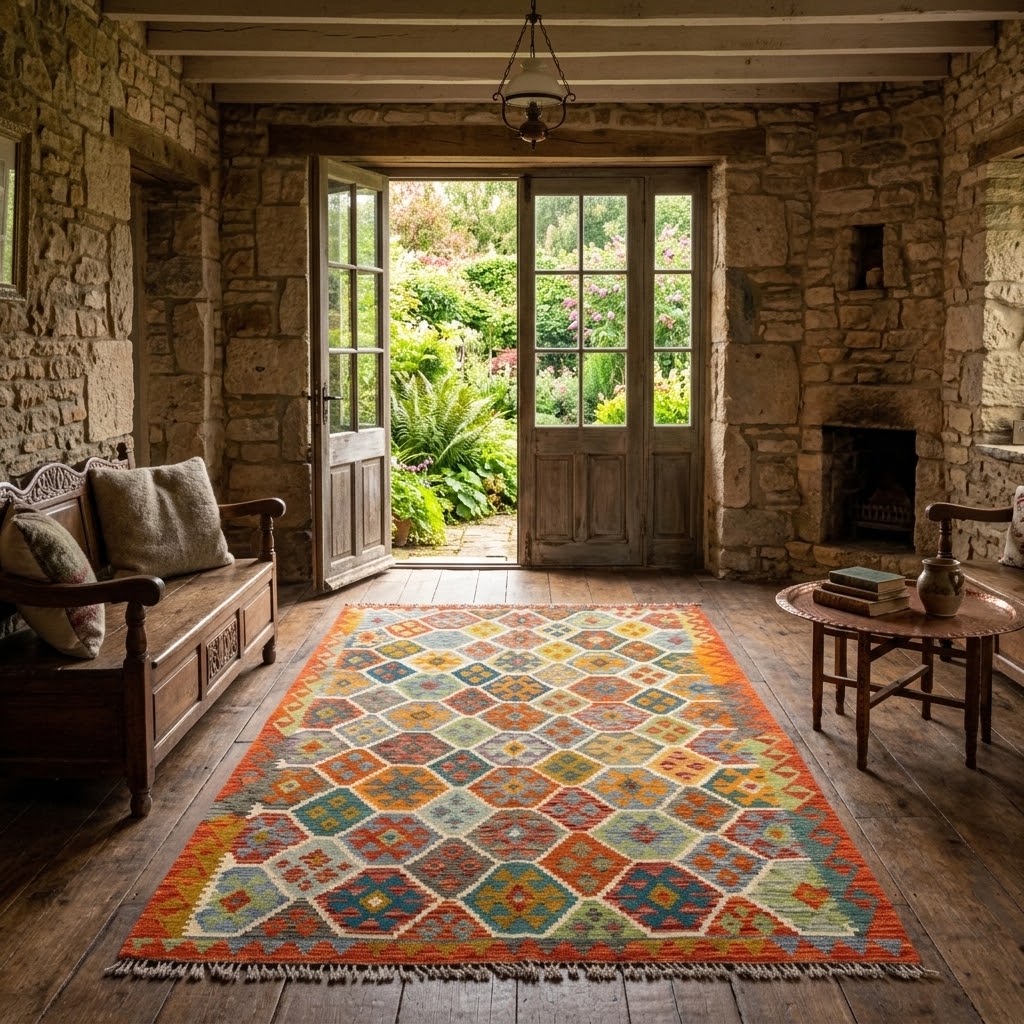 Handmade Turkish Kilim 260 x 190 cm