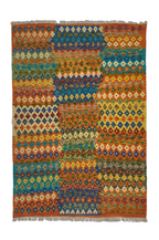 Handmade Turkish Kilim 194 X 158 cm - Alfombras de Estambul -  Kilim - Alfombras de Estambul