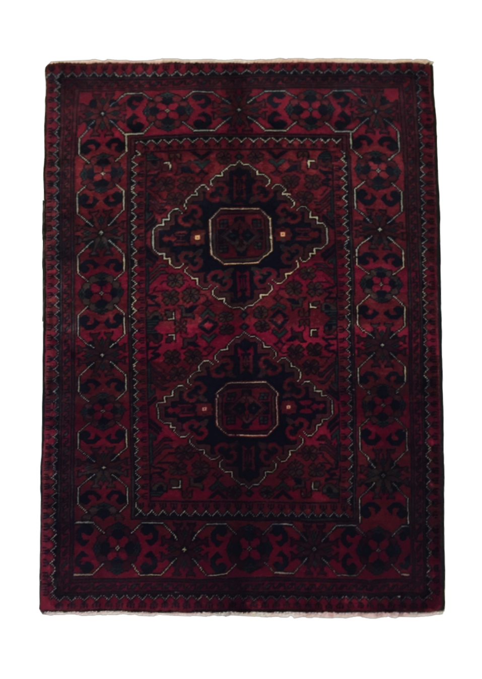 Kunduz Bicolor Carpet 122 X 78 cm - Alfombras de Estambul -  Kunduz - Alfombras de Estambul