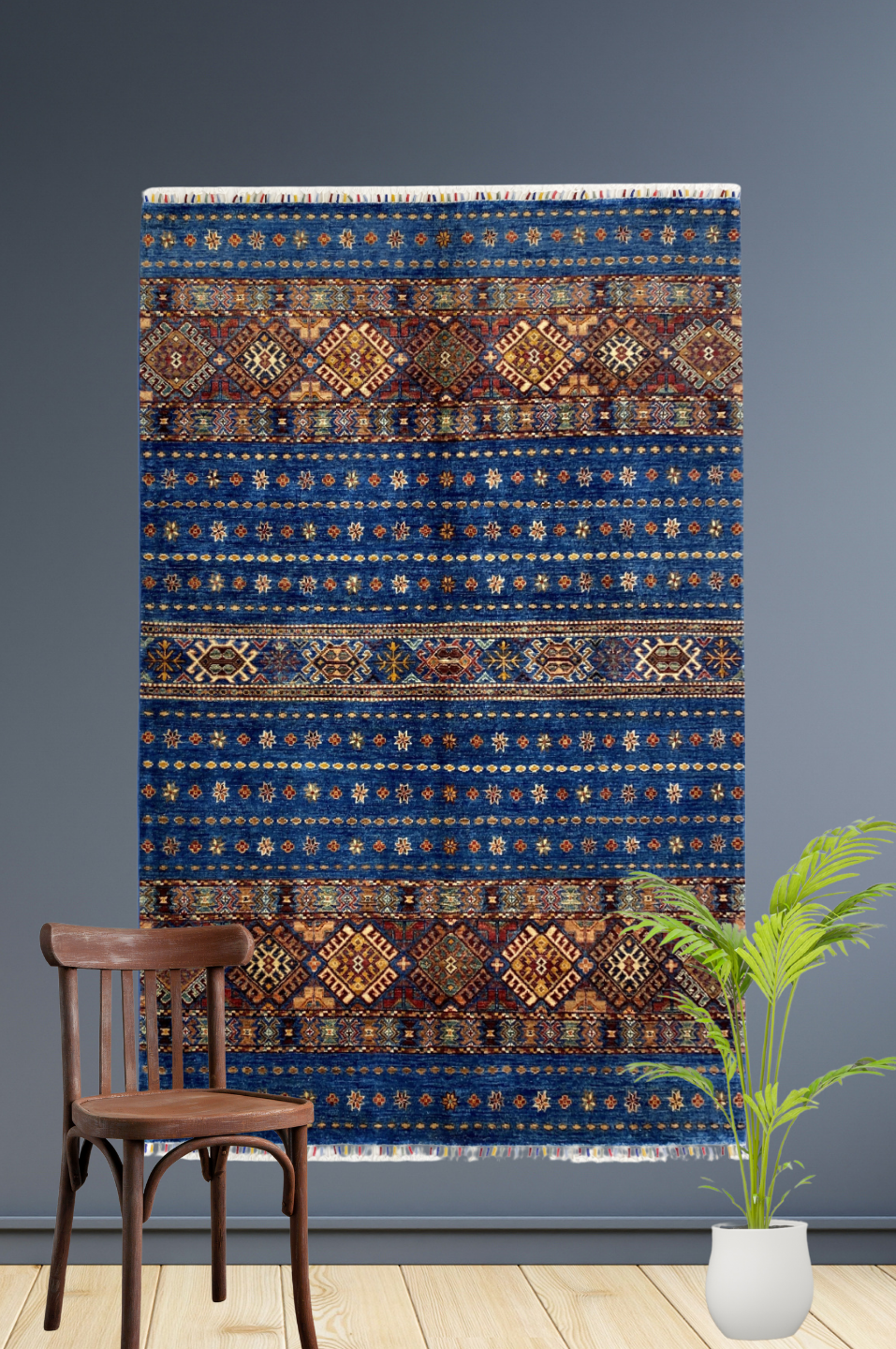 Alfombra Şirvan Bicolor 203 x 156 cm