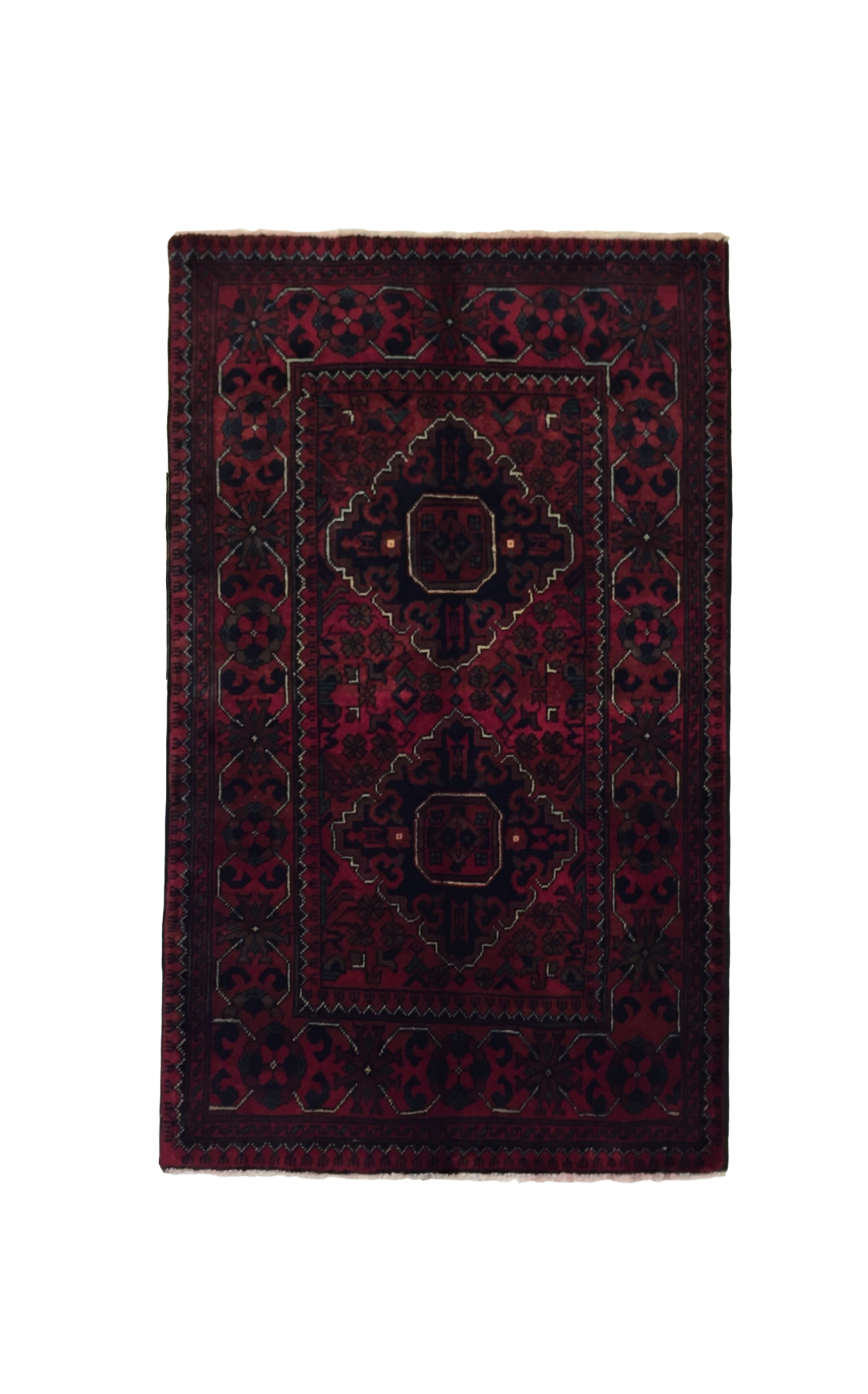 Kunduz Bicolor Carpet 122 X 78 cm - Alfombras de Estambul -  Kunduz - Alfombras de Estambul