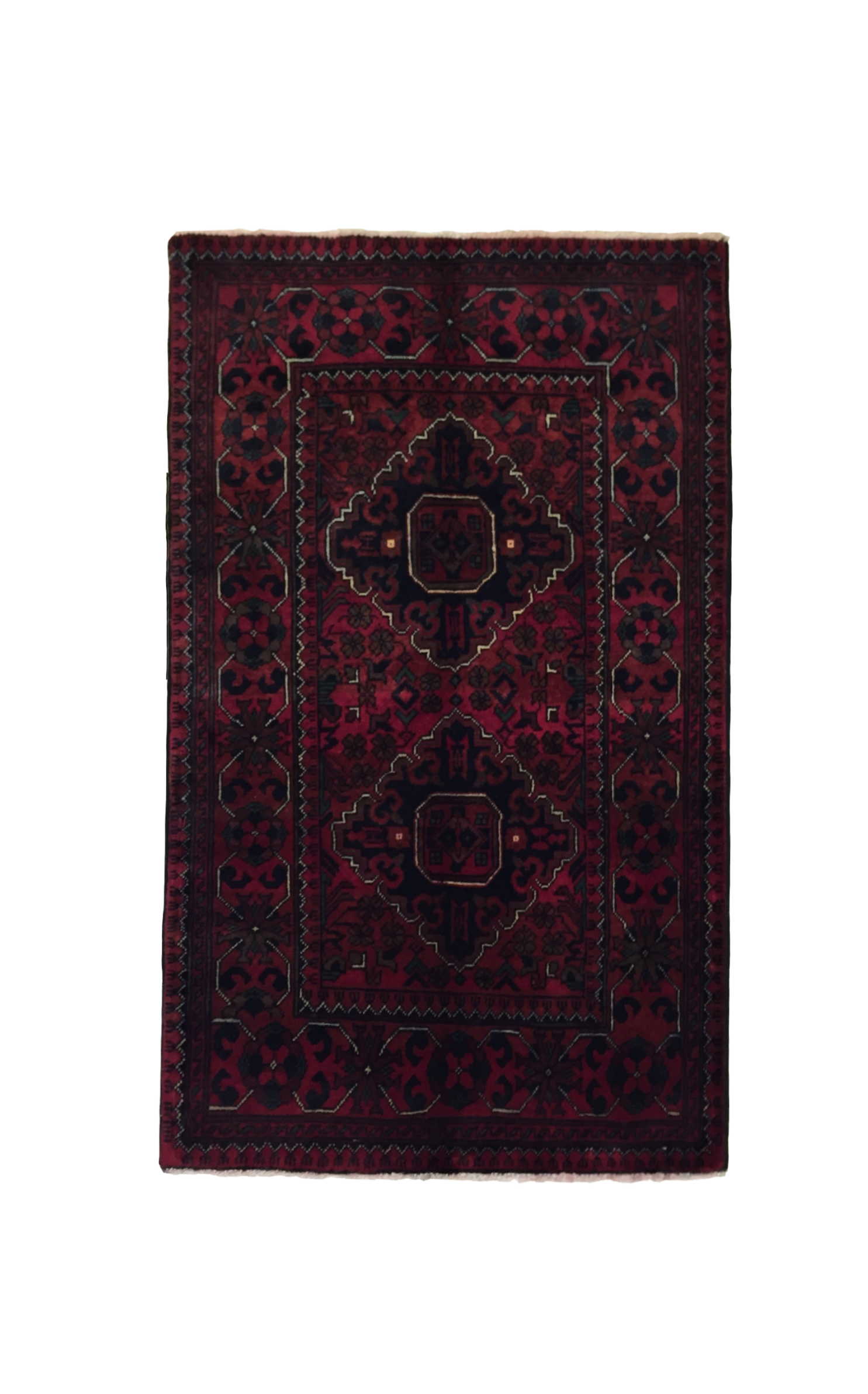 Kunduz Bicolor Carpet 122 X 78 cm - Alfombras de Estambul -  Kunduz - Alfombras de Estambul