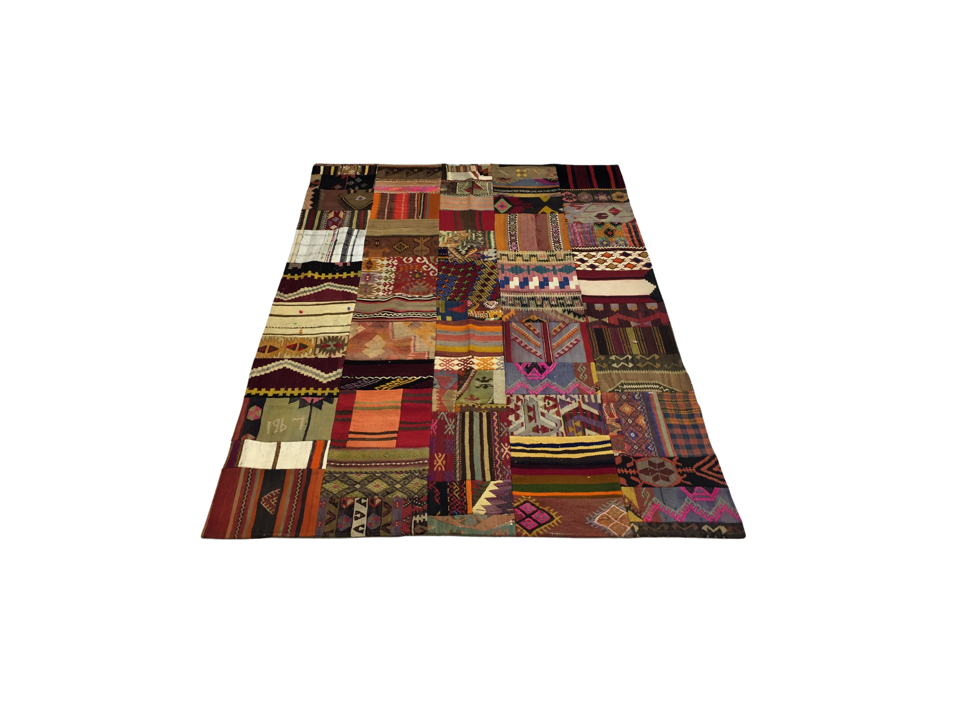 Patchwork Carpet 241 X 175 cm - Alfombras de Estambul -  Patchwork - Alfombras de Estambul